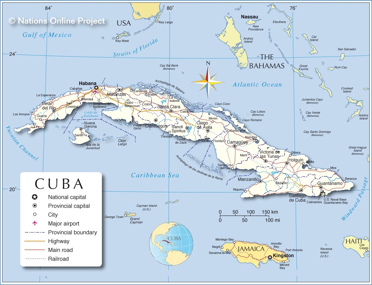 Cuba Country Conditions 2025 Map Loise Rachael